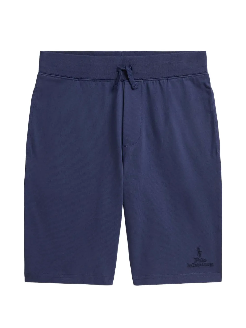 POLO RALPH LAUREN KIDS drawstring logo shorts - Blu