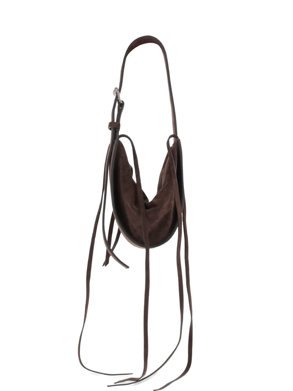 RADICA STUDIO L'Amaca fringe shoulder bag - Marrone