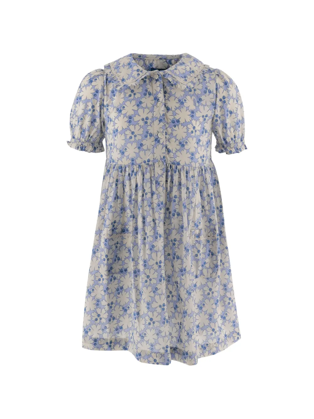 POLO RALPH LAUREN KIDS floral collar dress - Toni neutri