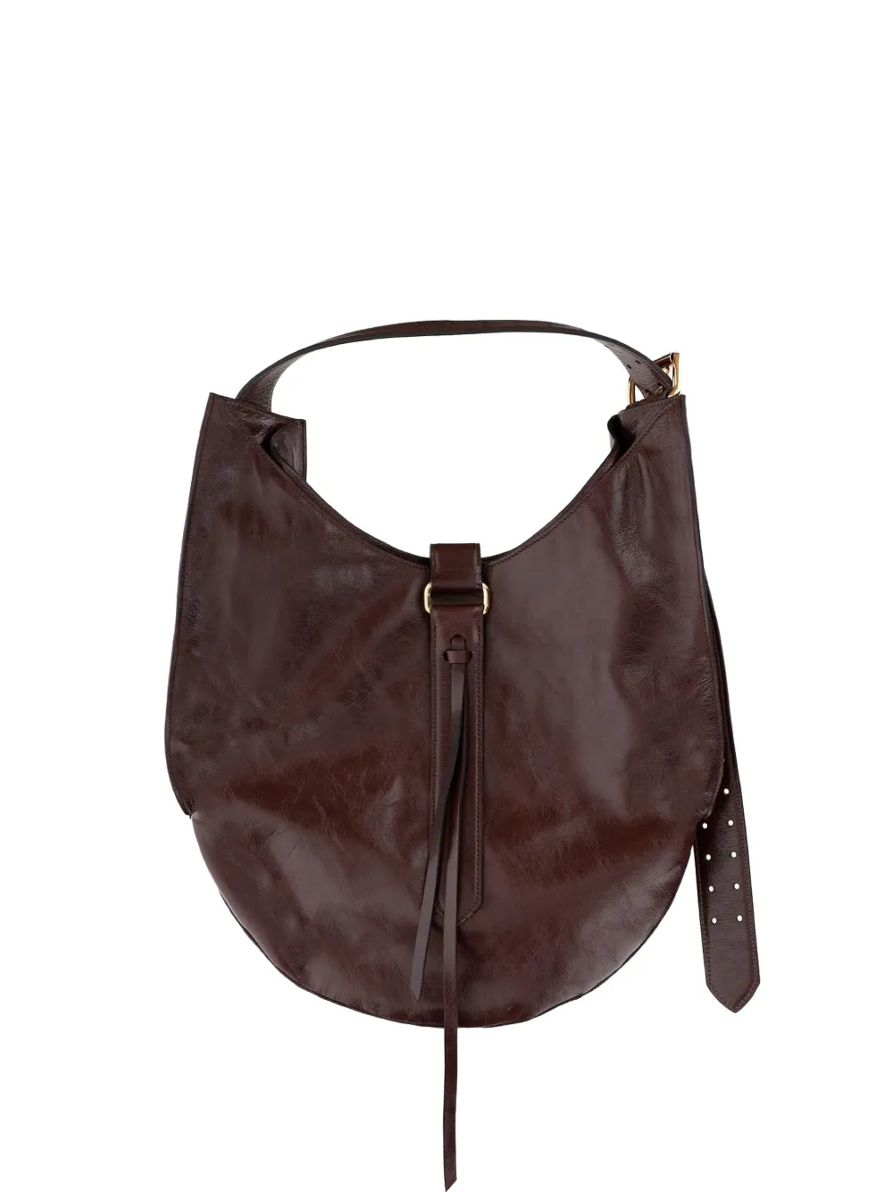 RADICA STUDIO Sunset leather shoulder bag - Marrone