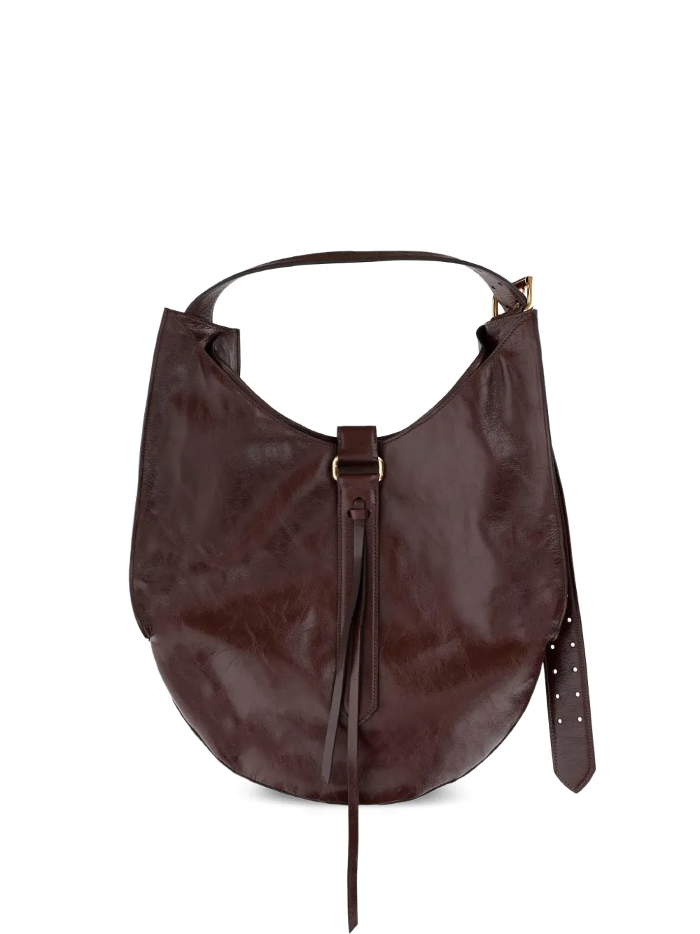 RADICA STUDIO Sunset leather shoulder bag - Marrone
