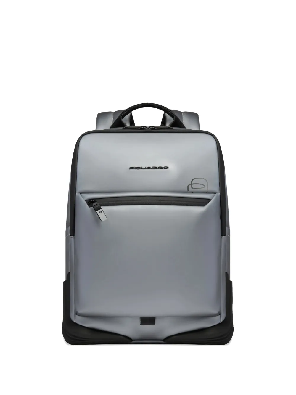 PIQUADRO 15,6" zip-up computer backpack - Grigio