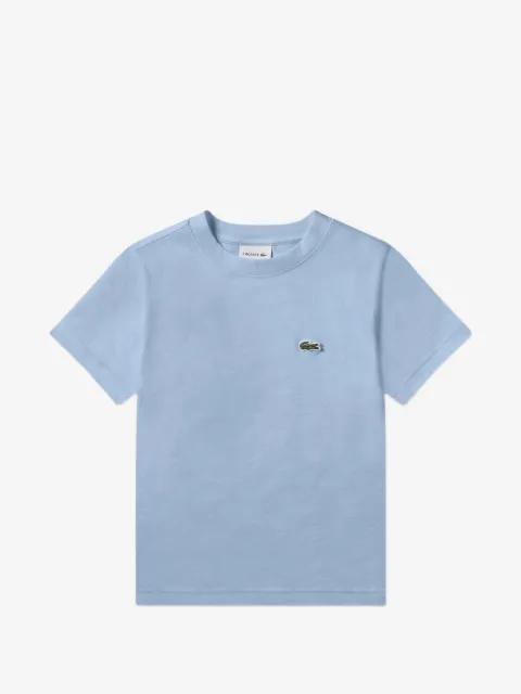 Lacoste Kids playera con logo estampado