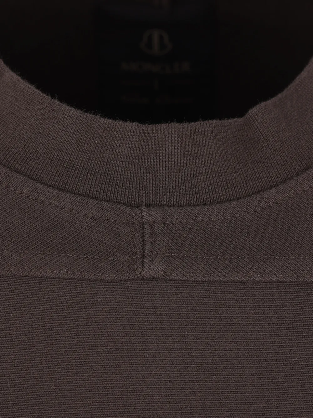 Moncler Jumbo T-shirt met grafische print Bruin