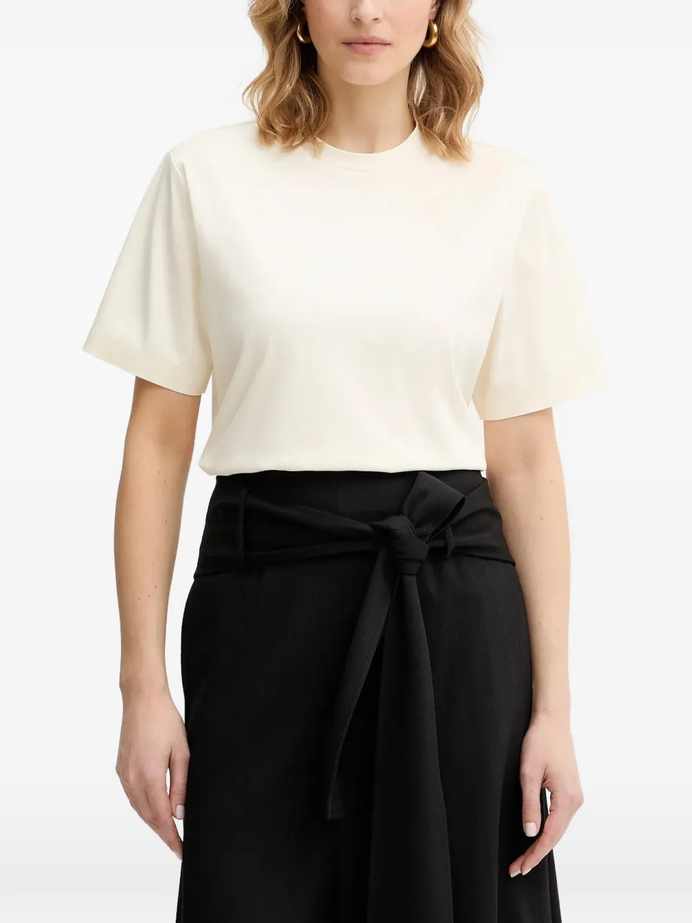 BOSS Eharpa T-shirt - Bianco