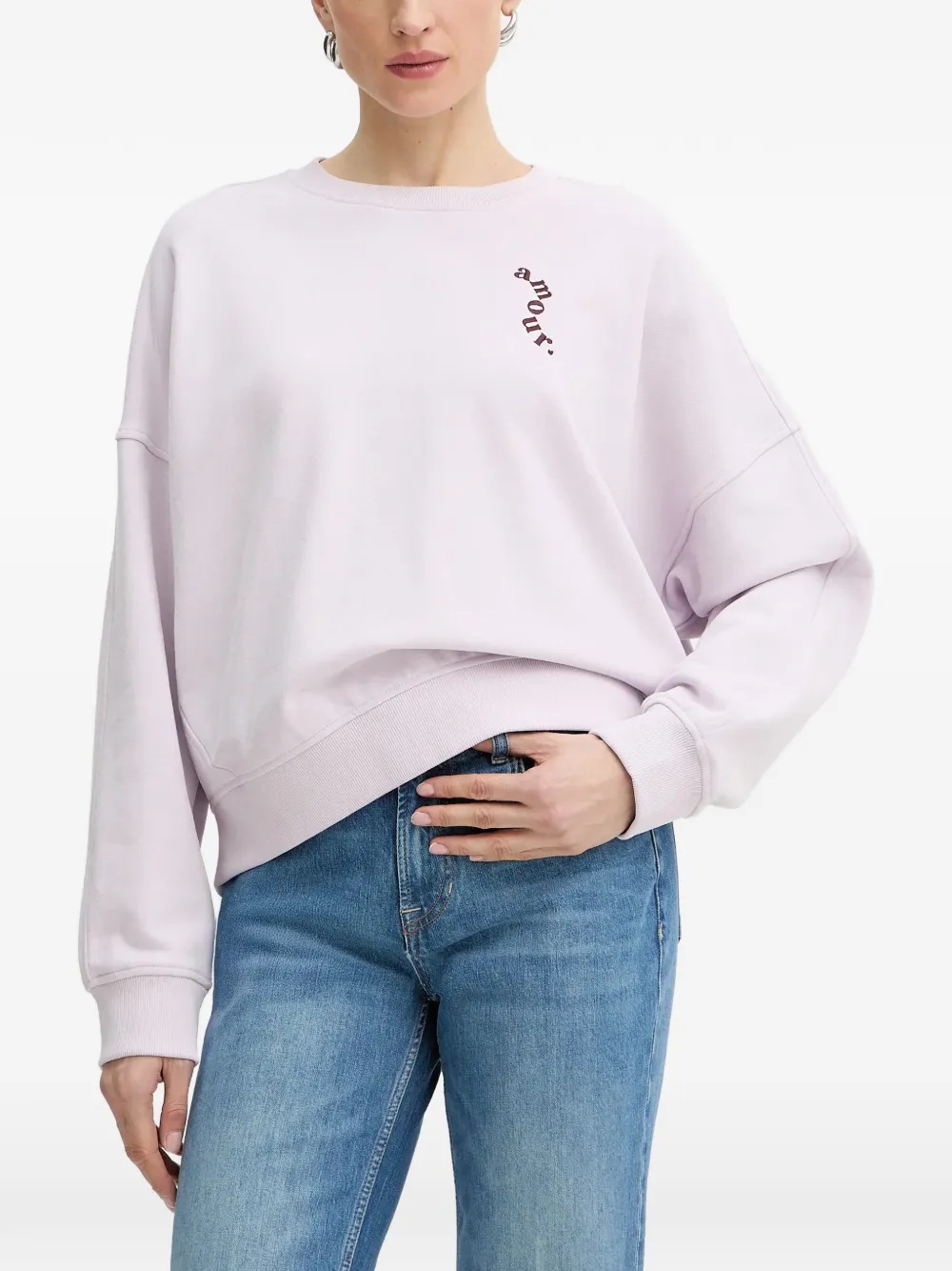 BOSS C Ever Valentine sweatshirt - Viola