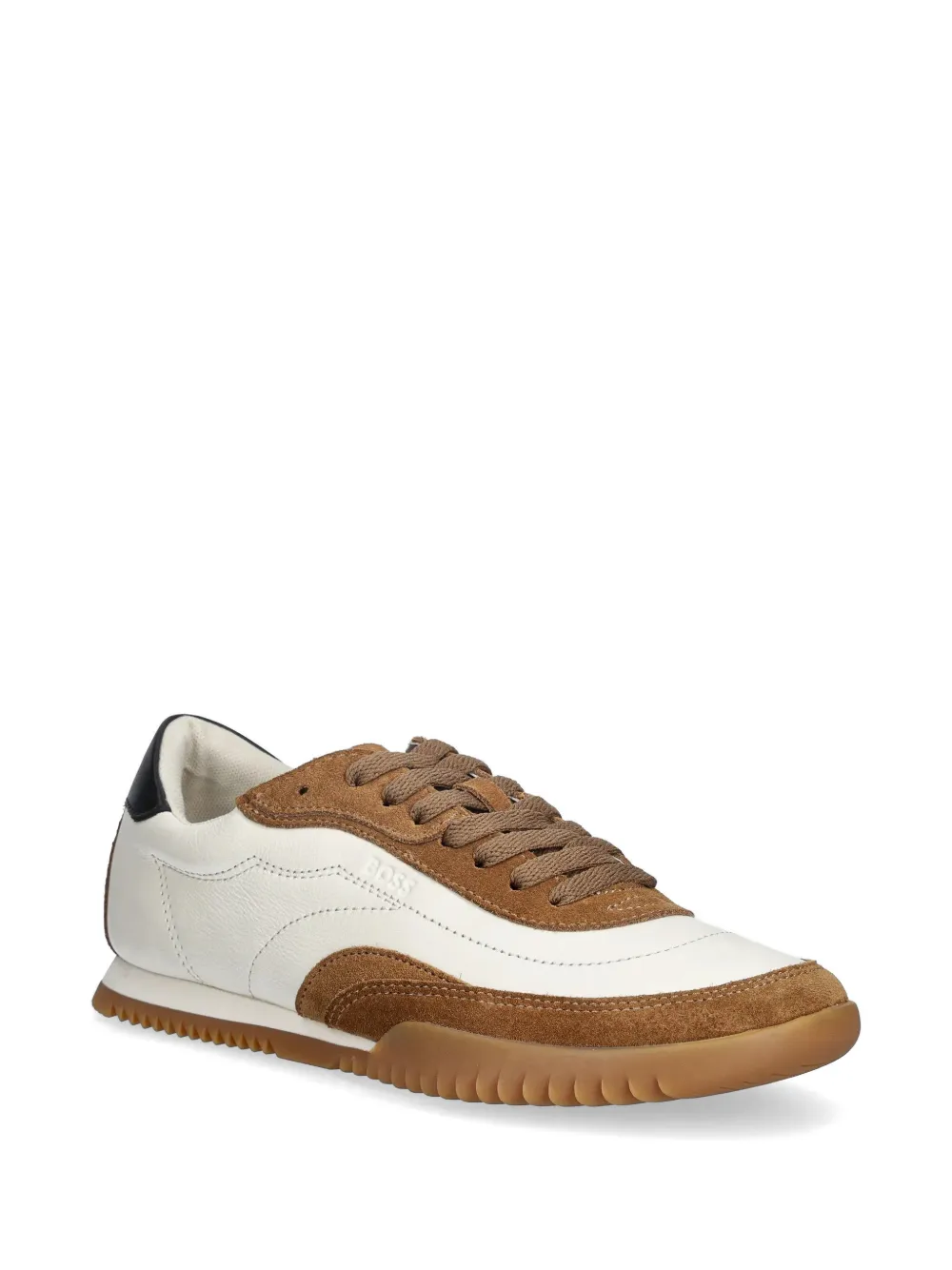 BOSS Carlynn sneakers met vlakken Wit