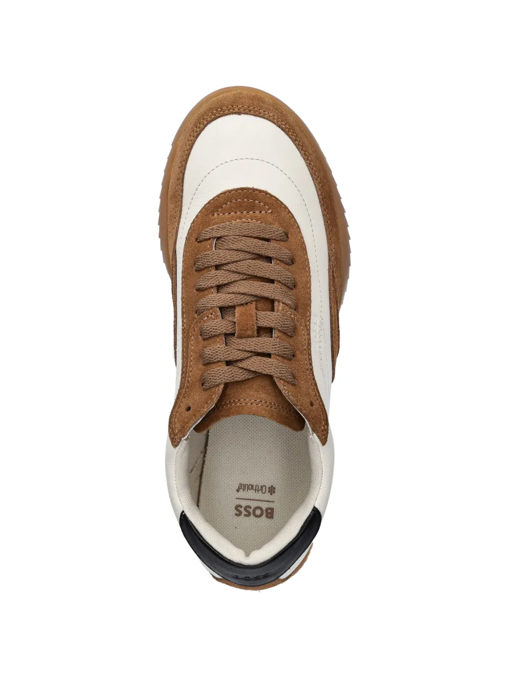 BOSS Carlynn sneakers met vlakken Wit