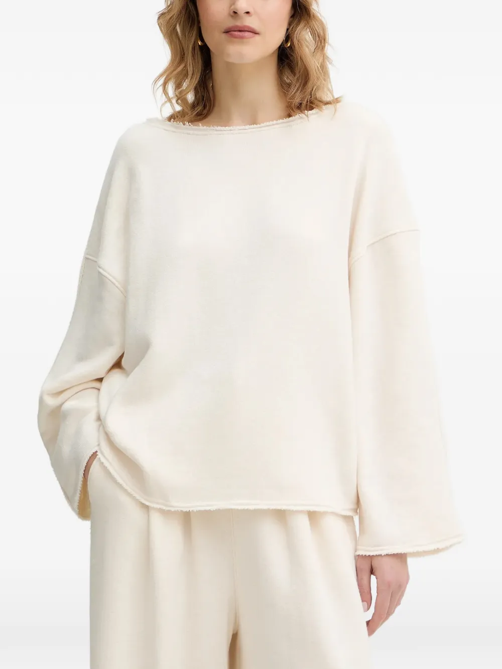 BOSS C Enely sweatshirt - Toni neutri