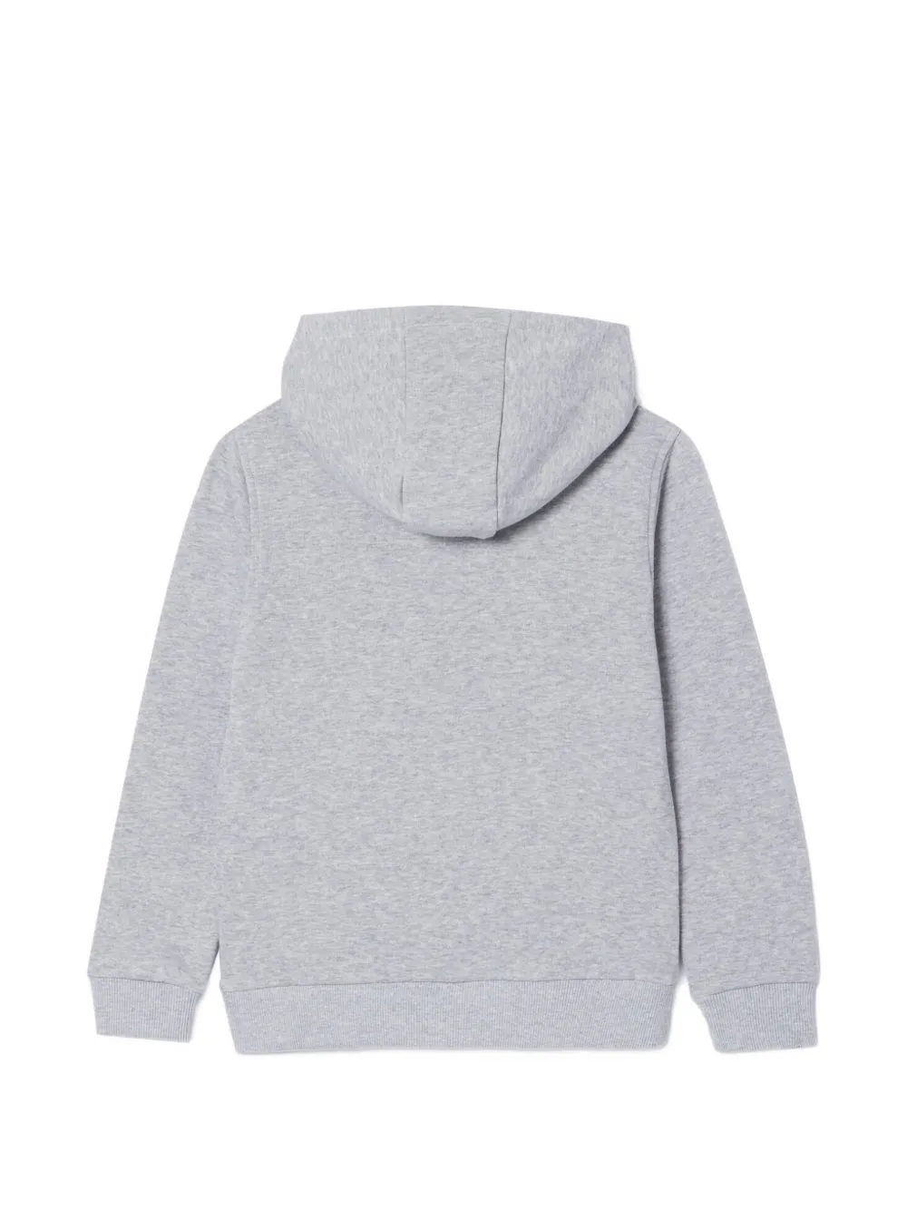 Lacoste Kids Sweater met capuchon en logo Grijs