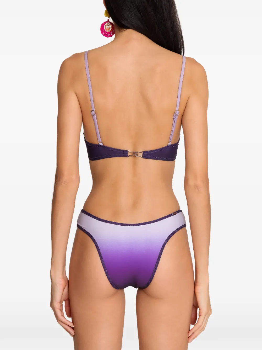 Amir Slama Ombré bikini Paars