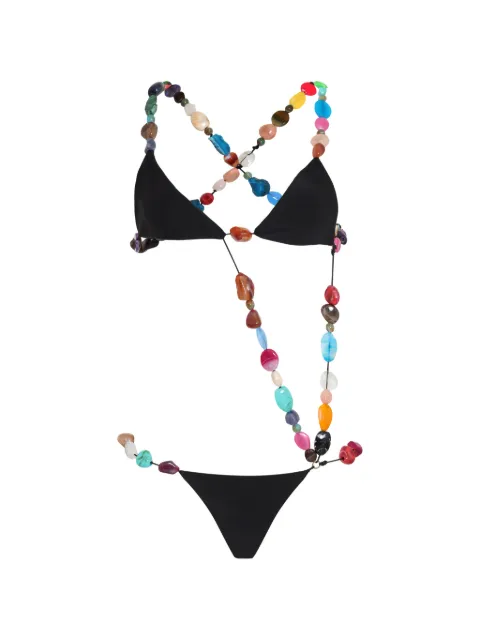 Amir Slama beaded swimsuit