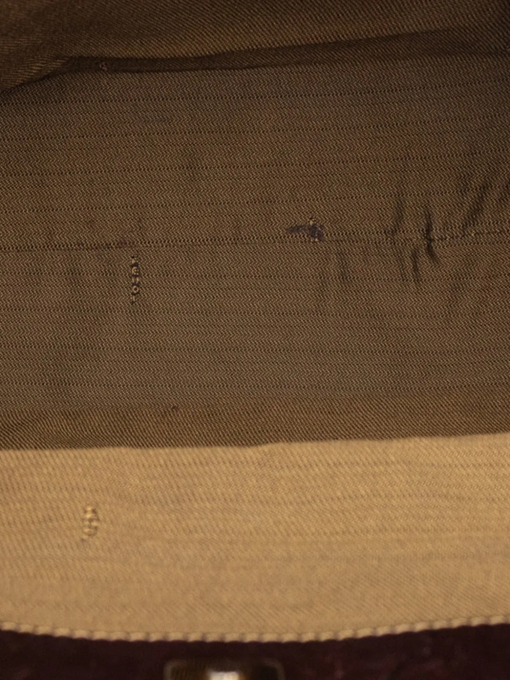 20th Century Zucca Canvas Twins Tote Bag