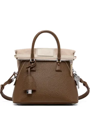 Maison Margiela Mini 5AC Classique Bag | Grey | FARFETCH TW