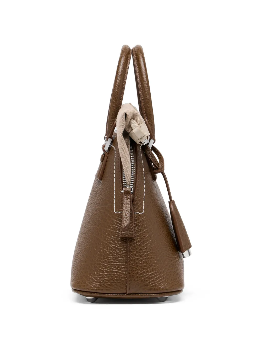 Maison Margiela 5AC Classique kleine shopper Bruin