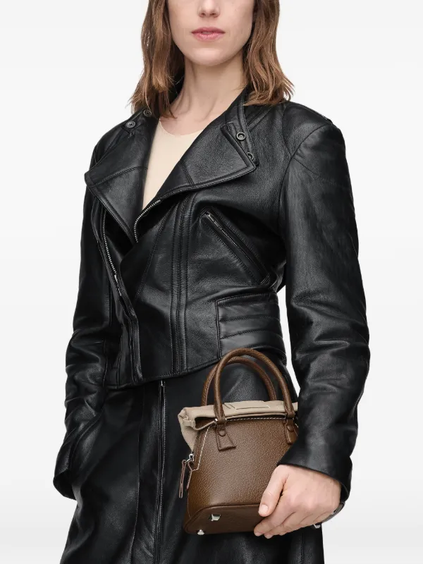 Maison Margiela Micro 5AC Tote Bag | Brown | FARFETCH