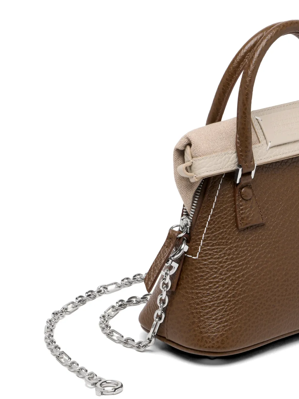 Maison Margiela 5AC ハンドバッグ マイクロ | ブラウン | FARFETCH JP
