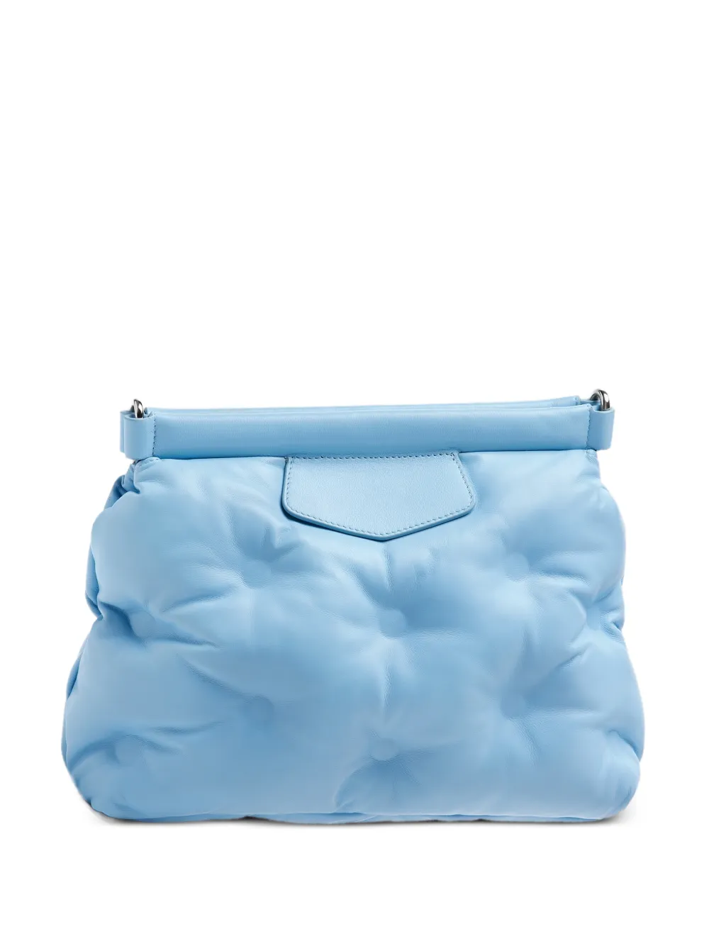 Maison Margiela Kleine Glam Slam gewatteerde schoudertas Blauw
