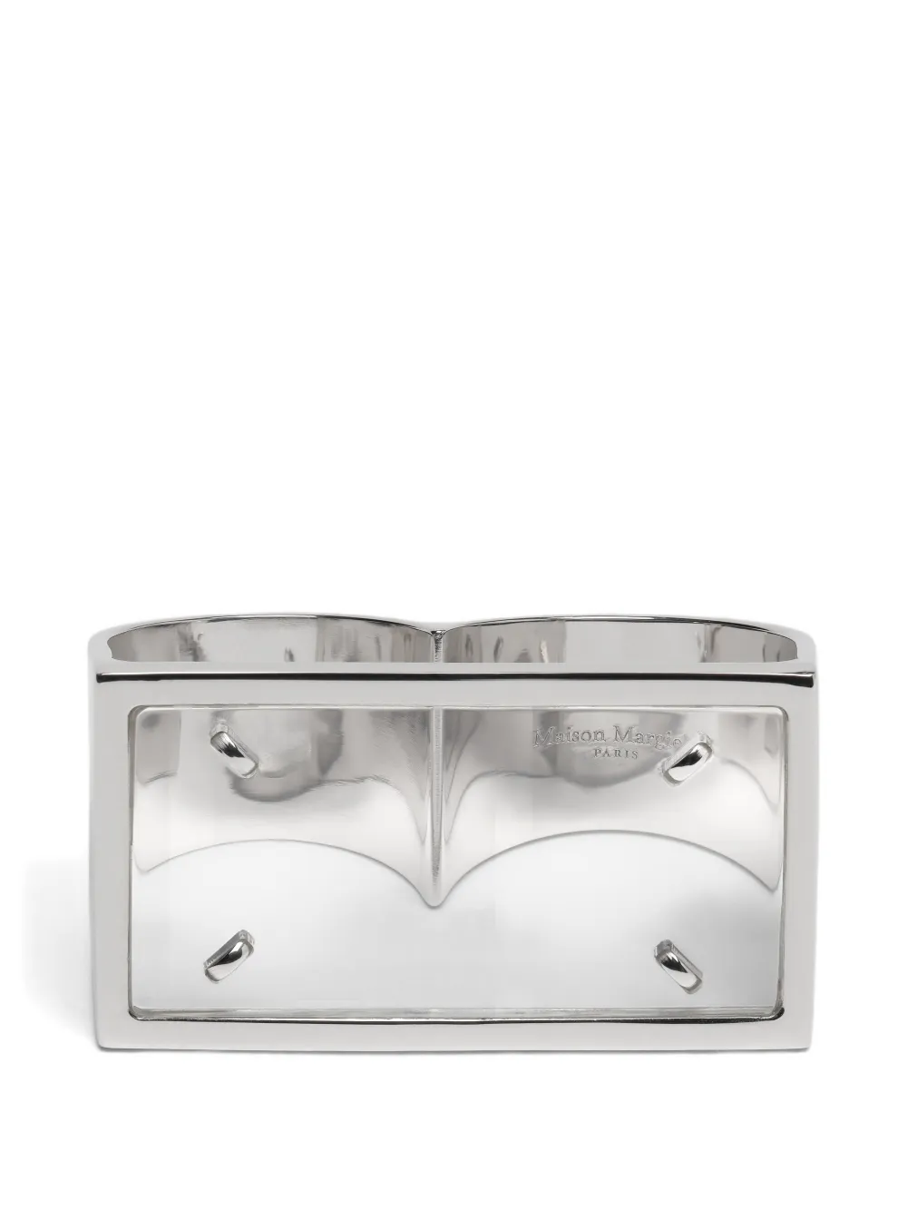 Maison Margiela Anello con sigillo - Argento