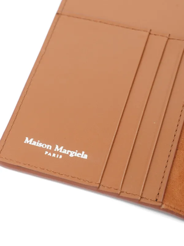 Maison Margiela レザー パスポートケース | ブラウン | FARFETCH JP