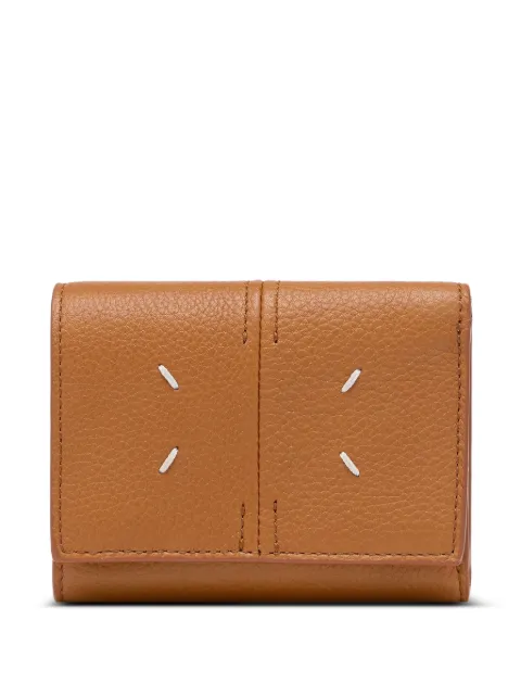 Maison Margiela zip grained leather wallet
