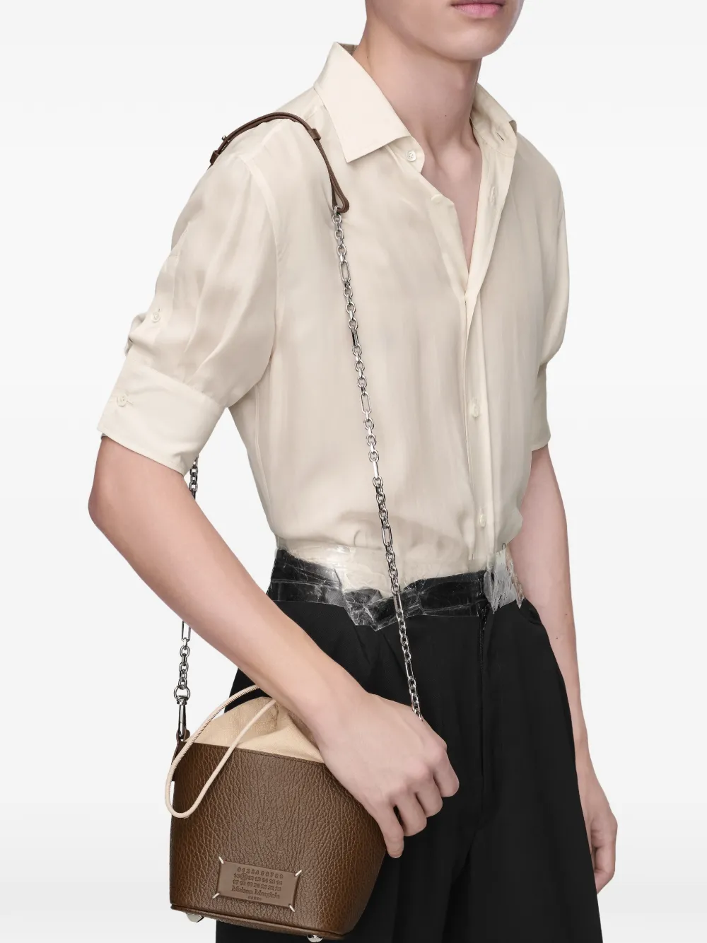 Maison Margiela 5AC bucket-tas Bruin