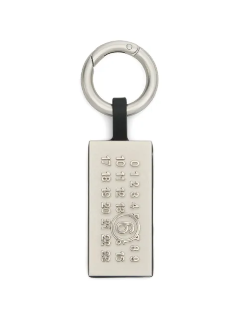 MM6 Maison Margiela Numeric tag keyring