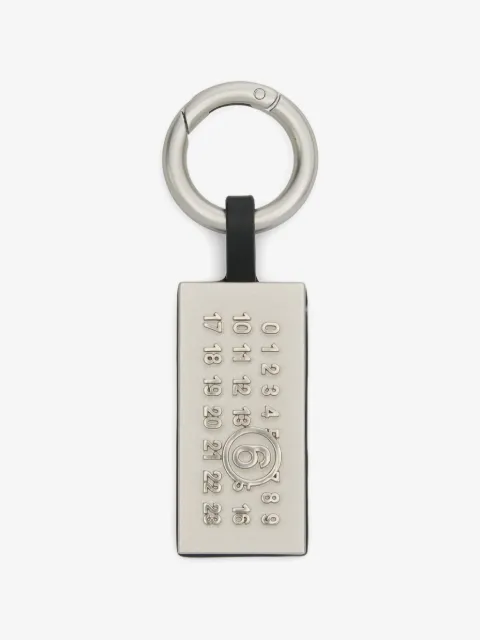 MM6 Maison Margiela Numeric tag keyring