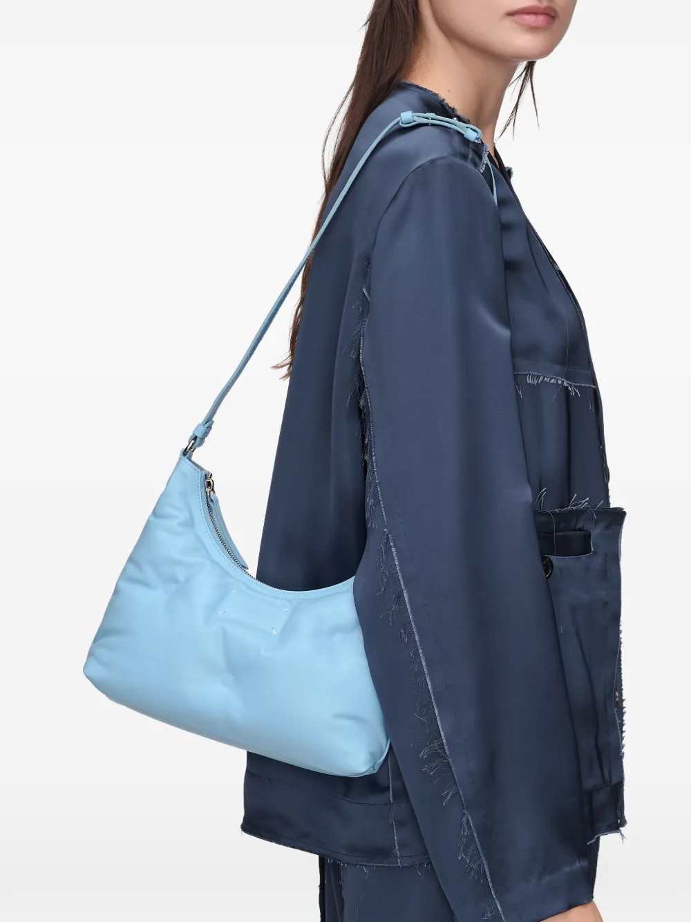 Maison Margiela Glam Slam kleine schoudertas Blauw