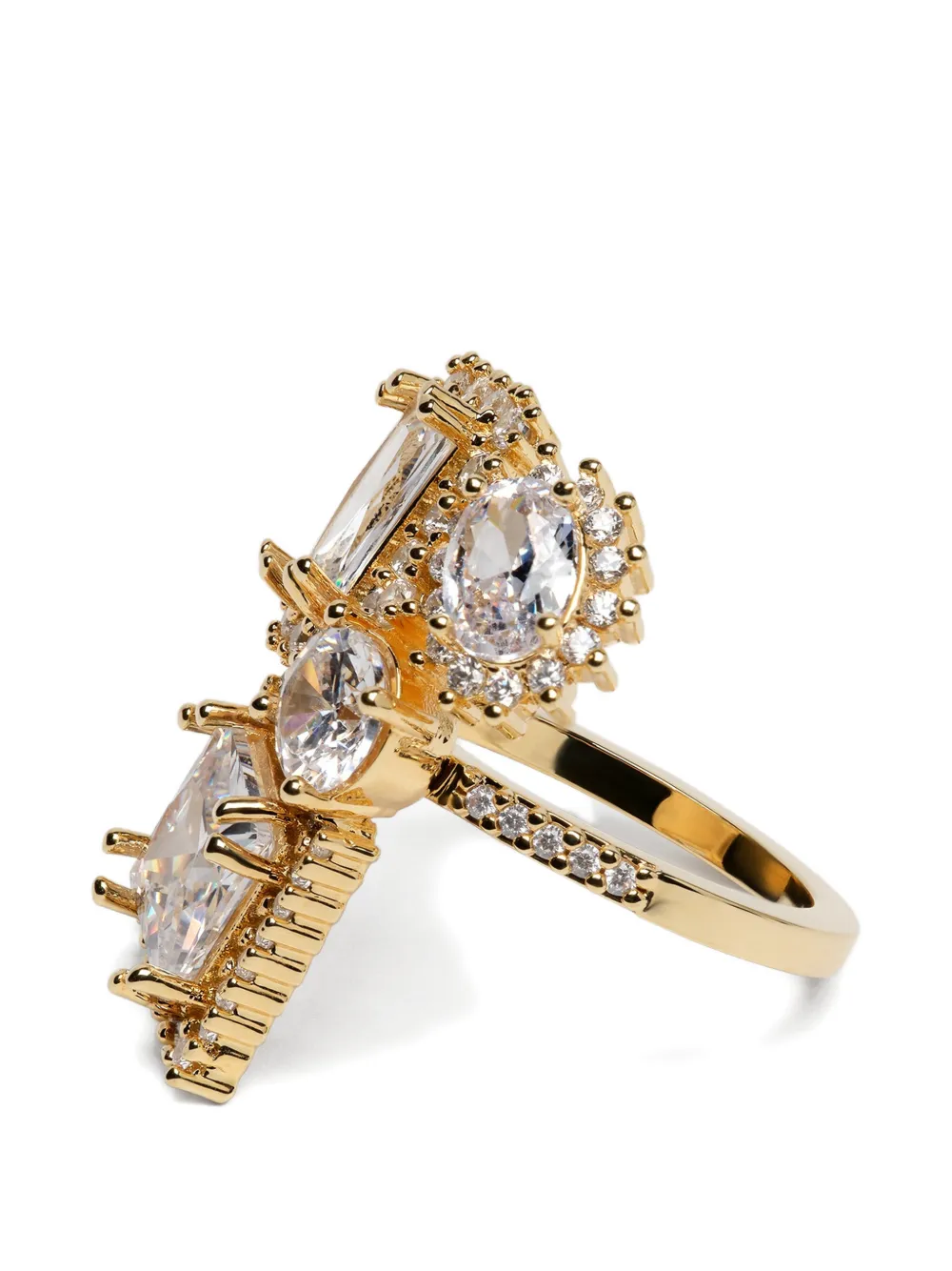 Maison Margiela Cluster Ring in Gold, view 4