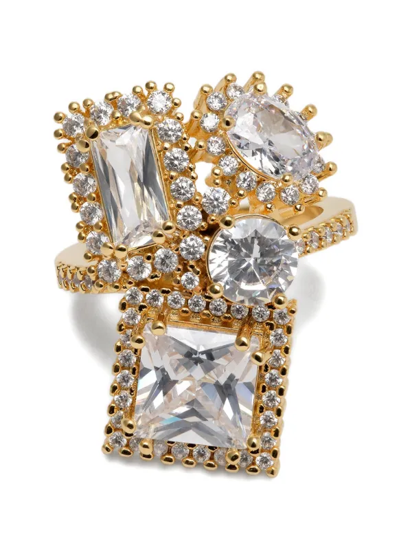 Maison Margiela Cluster Ring in Gold