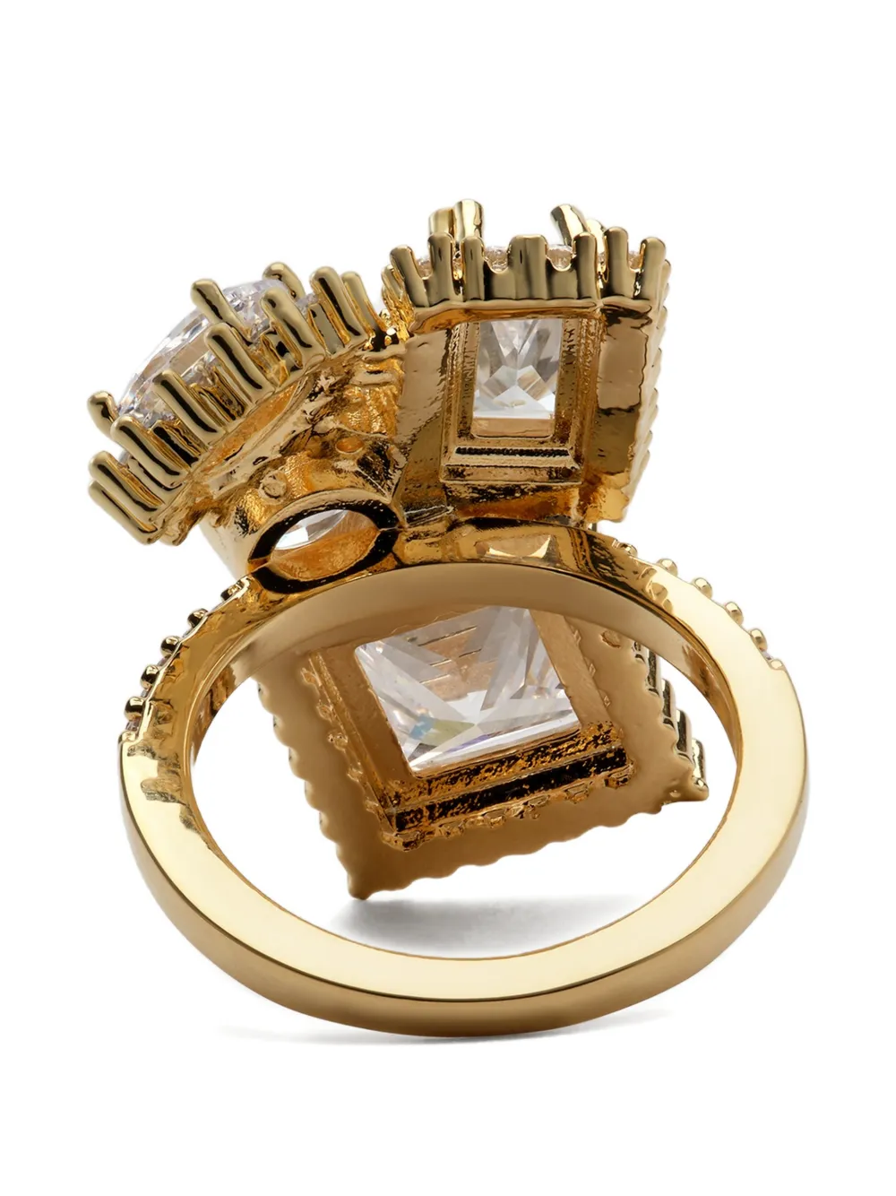 Maison Margiela Cluster Ring in Gold, view 3