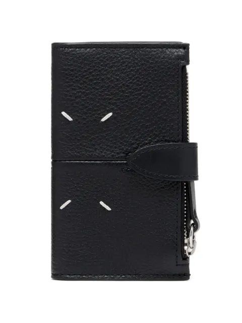 Maison Margiela zip leather card holder