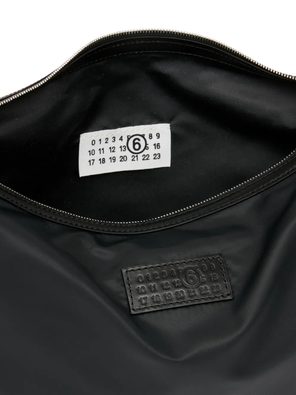 MM6 Maison Margiela Numeric ショルダーバッグ | ブラック | FARFETCH JP