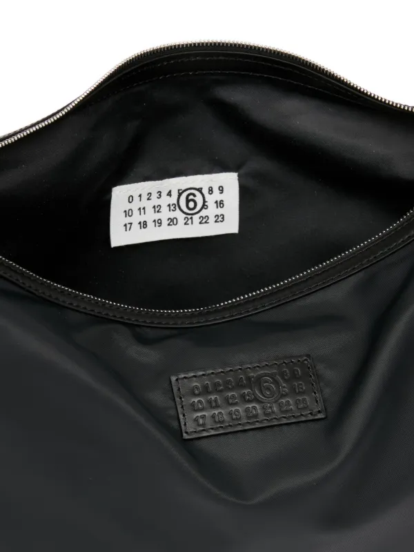 MM6 Maison Margiela ジップ メッセンジャーバッグ | ブラック