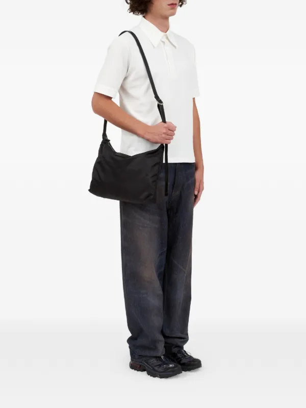 MM6 Maison Margiela ジップ メッセンジャーバッグ | ブラック