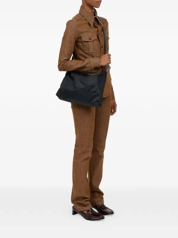 MM6 Maison Margiela ジップ メッセンジャーバッグ | ブラック