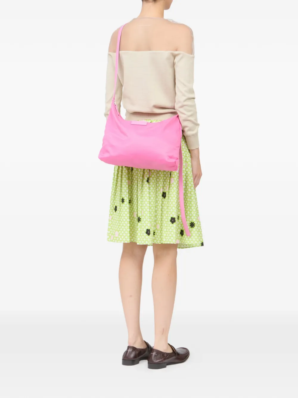 MM6 Maison Margiela Numeric crossbodytas Roze