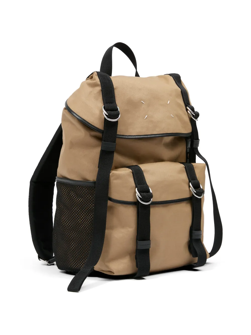 Maison Margiela Flap Top rugzak met bandjes Beige