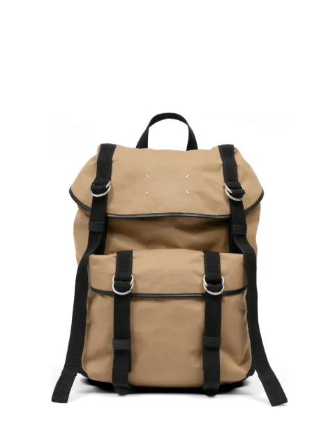 Maison Margiela flap top strapy backpack