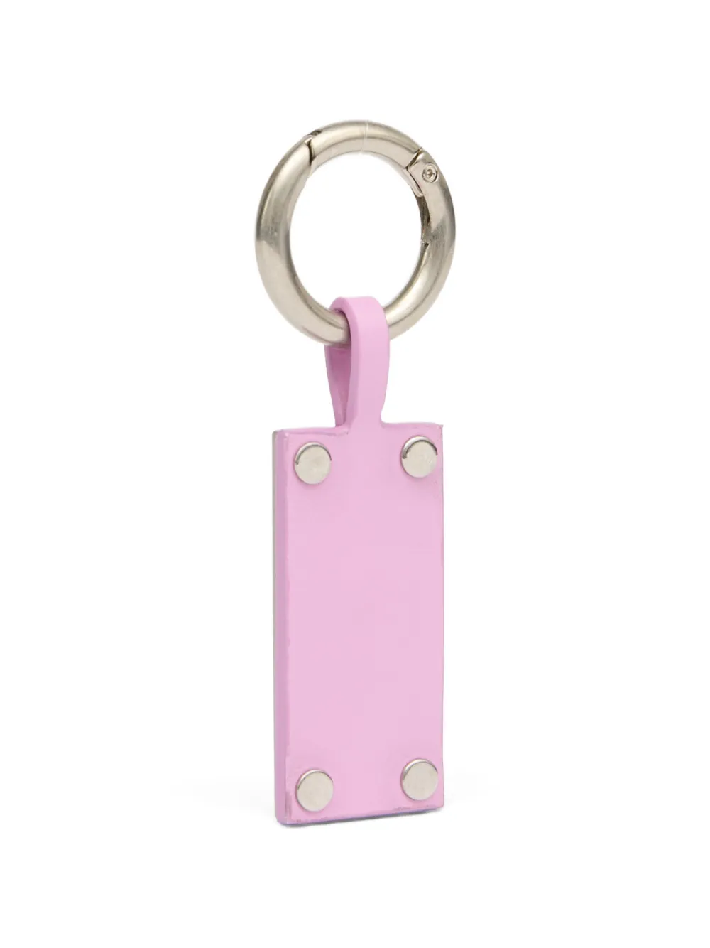  Mm6 Maison Margiela Numeric Charm Keyring - Silver 