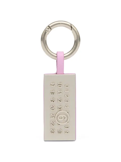 MM6 Maison Margiela numeric charm keyring