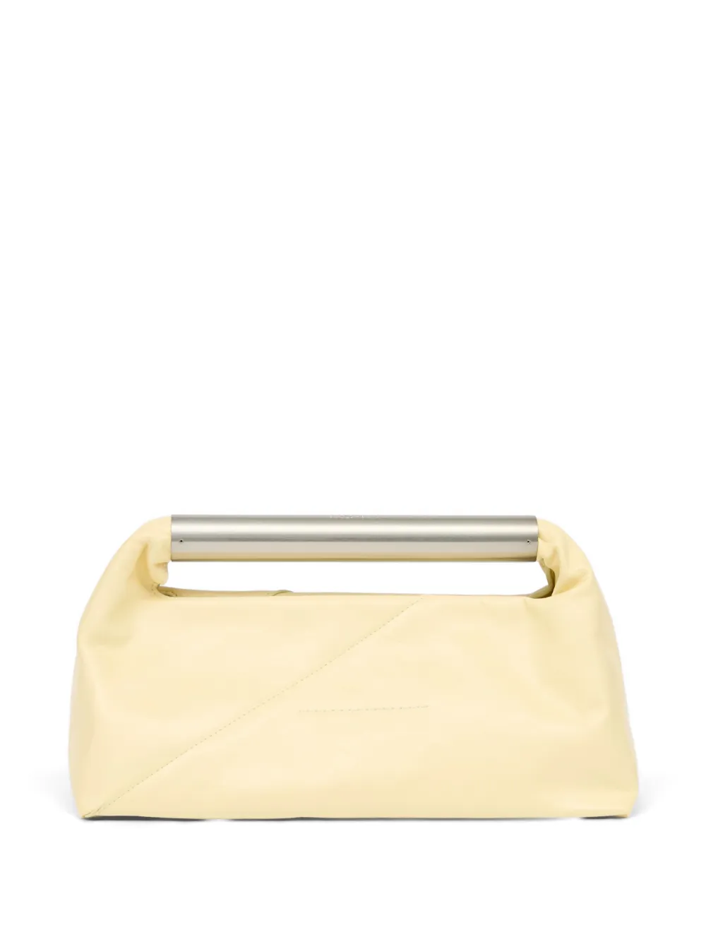 MM6 Maison Margiela Bean leren shopper Geel