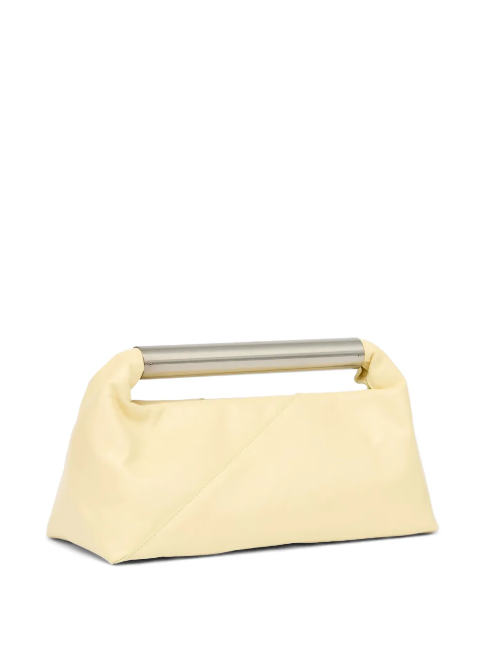 MM6 Maison Margiela Bean leren shopper Geel