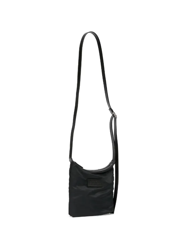 MM6 Maison Margiela ロゴ ショルダーバッグ | ブラック | FARFETCH JP