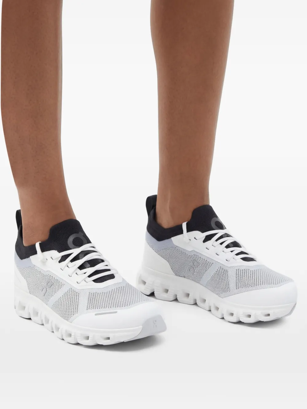 On Sneakers met vlakken Wit