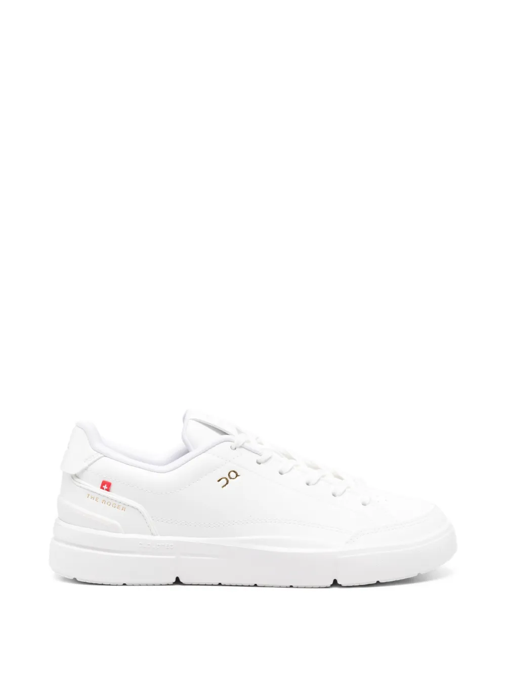 On lace-up sneakers - Bianco