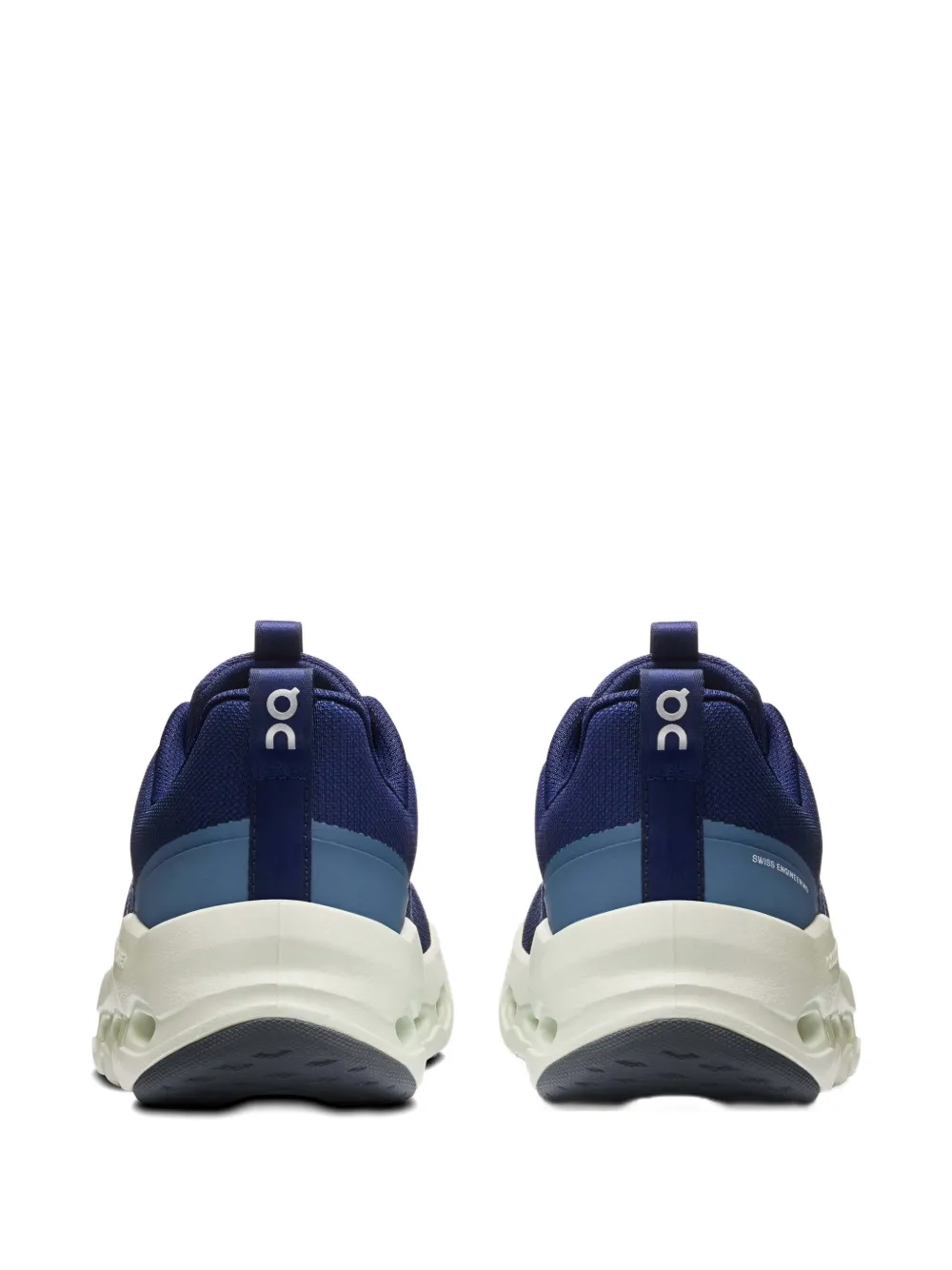 on running kids Cloudleap lace-up sneakers Blauw