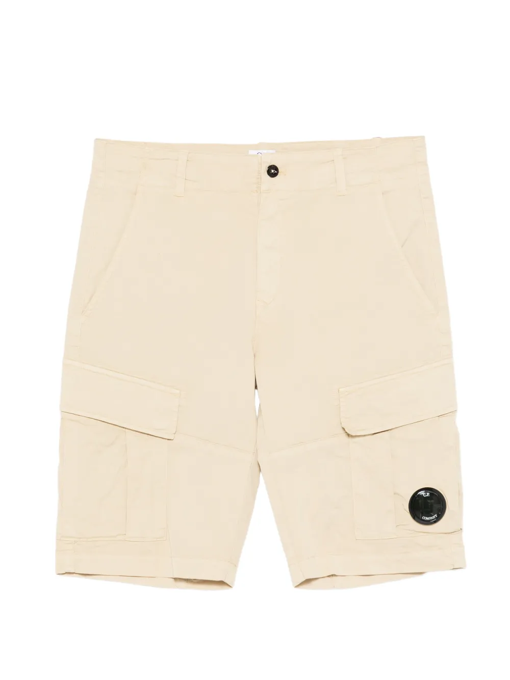 C.P. Company Kids cargo-pockets shorts - Toni neutri