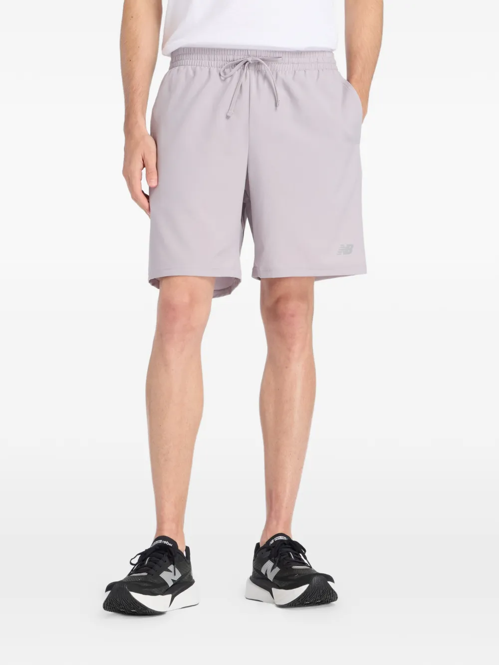 New Balance Shorts con coulisse - Grigio